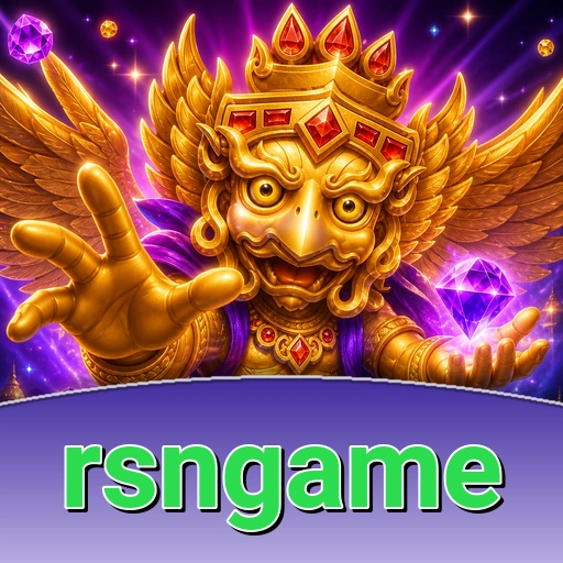 Beranda aplikasi rsngame setelah terbuka